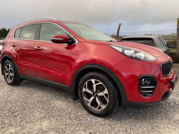 Kia Sportage SUV, Diesel, 2018, Red