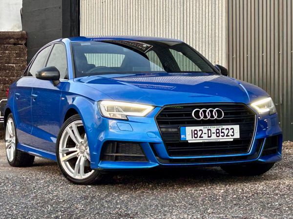 Audi A3 Saloon, Diesel, 2018, Blue