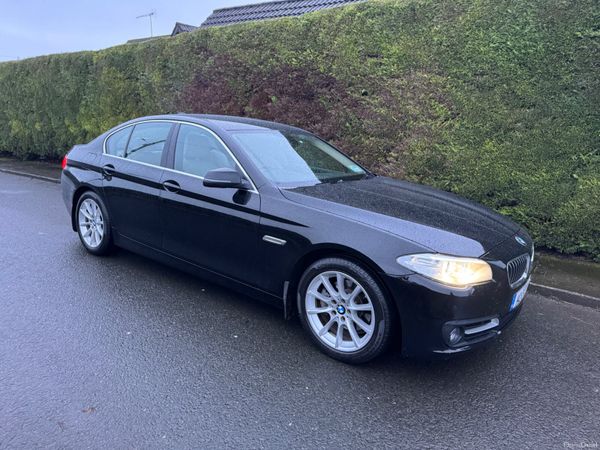BMW 5-Series Saloon, Diesel, 2014, Black