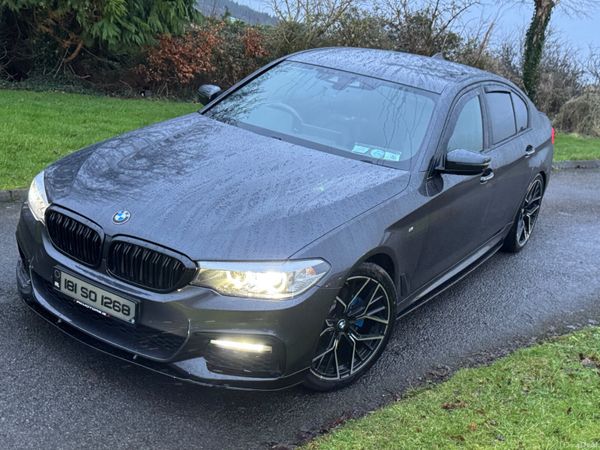 BMW 5-Series Saloon, Diesel, 2018, Grey