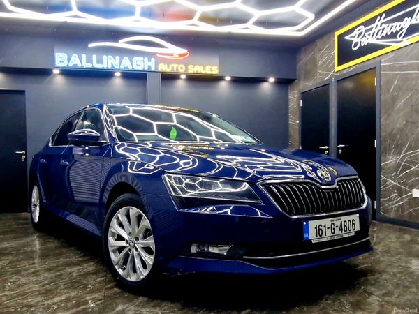 Skoda Superb Saloon, Diesel, 2016, Blue