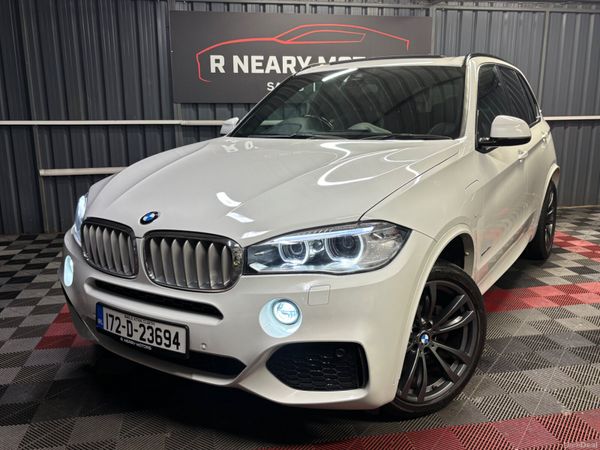 BMW X5 SUV, Petrol Plug-in Hybrid, 2017, White