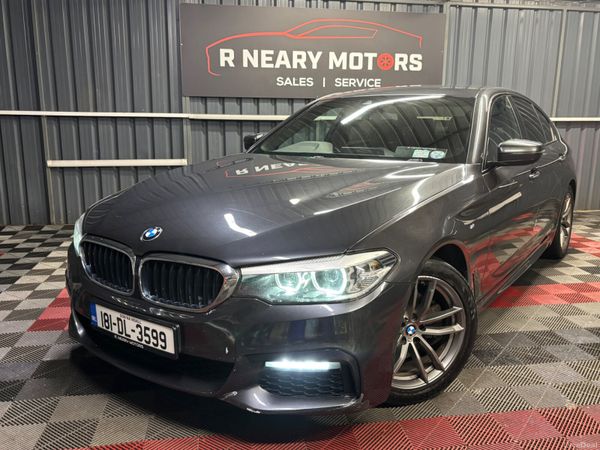 BMW 5-Series Saloon, Diesel, 2018, Grey