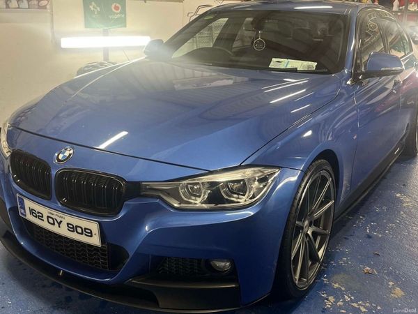 BMW 3-Series Saloon, Diesel, 2016, Blue