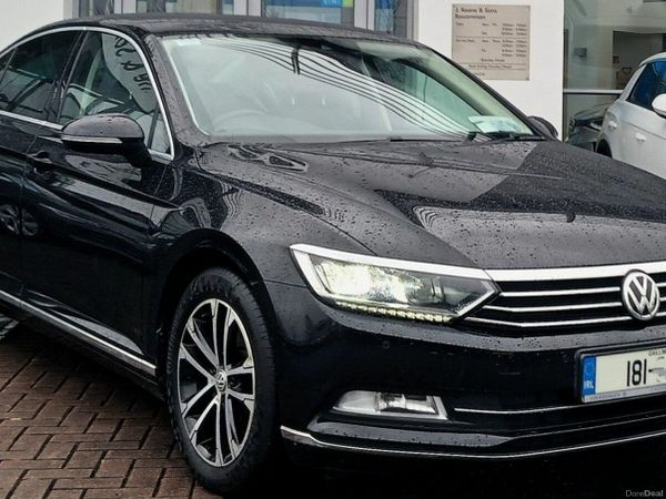 Volkswagen Passat Saloon, Diesel, 2018, Black