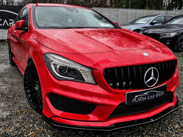Mercedes-Benz CLA Saloon, Petrol, 2015, Red