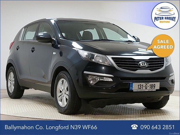 Kia Sportage SUV, Diesel, 2013, Black