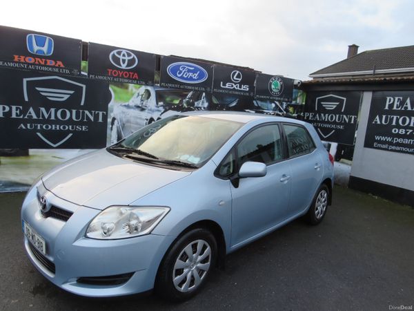 Toyota Auris Hatchback, Petrol, 2009, Blue