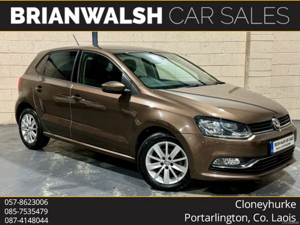 Volkswagen Polo Hatchback, Petrol, 2014, Brown