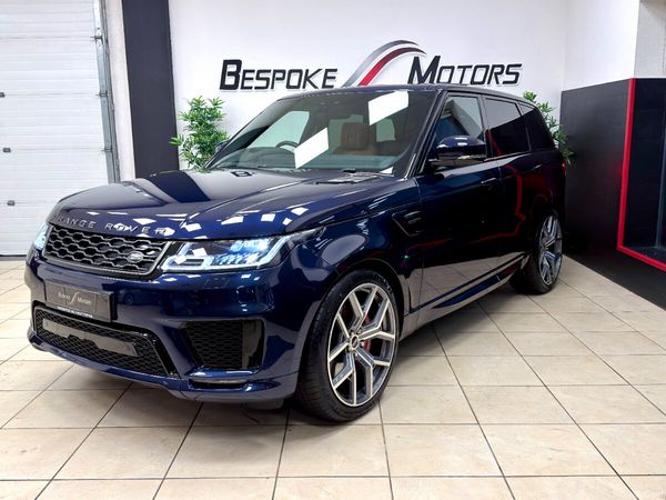 Land Rover Range Rover Sport SUV, Petrol Plug-in Hybrid, 2019, Blue