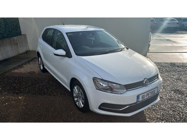 Volkswagen Polo Hatchback, Petrol, 2016, White