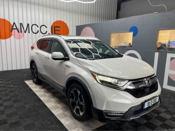 Honda CR-V SUV, Petrol Hybrid, 2018, White