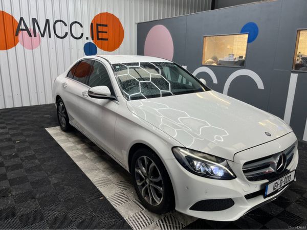 Mercedes-Benz C-Class Saloon, Diesel, 2016, White