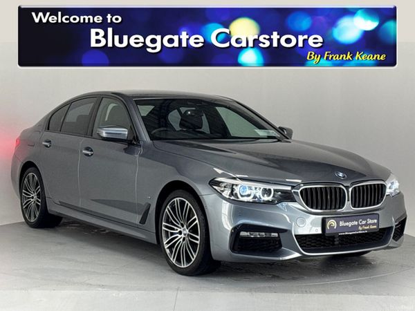 BMW 5-Series Saloon, Petrol Plug-in Hybrid, 2018, Grey