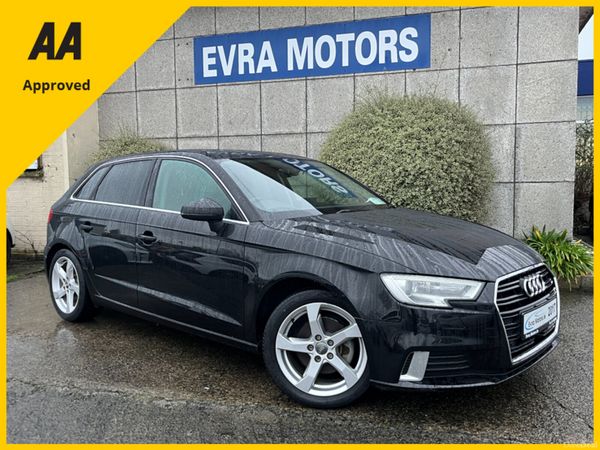 Audi A3 Hatchback, Petrol, 2017, Black