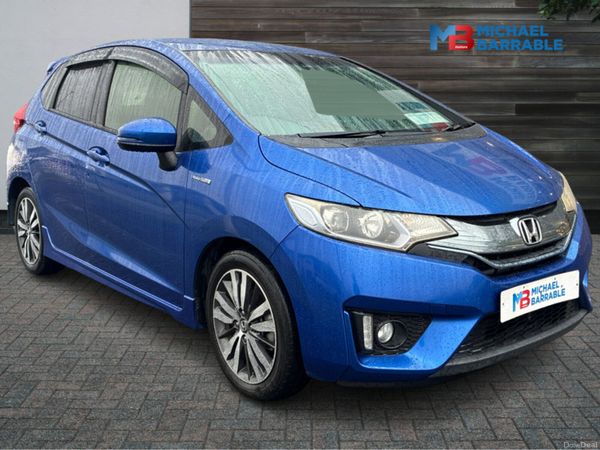 Honda Fit Hatchback, Petrol Hybrid, 2014, Blue