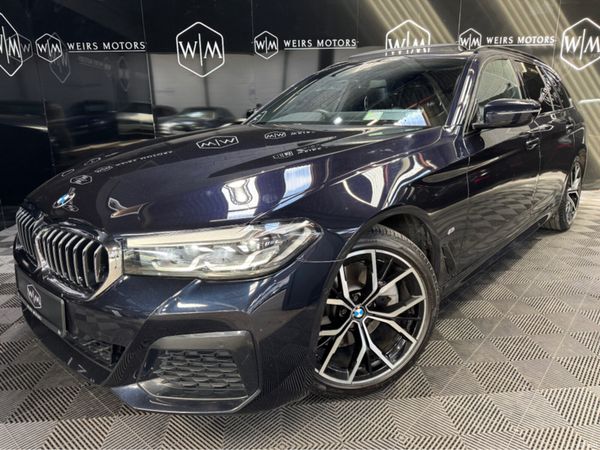 BMW 5-Series Estate, Diesel, 2021, Black