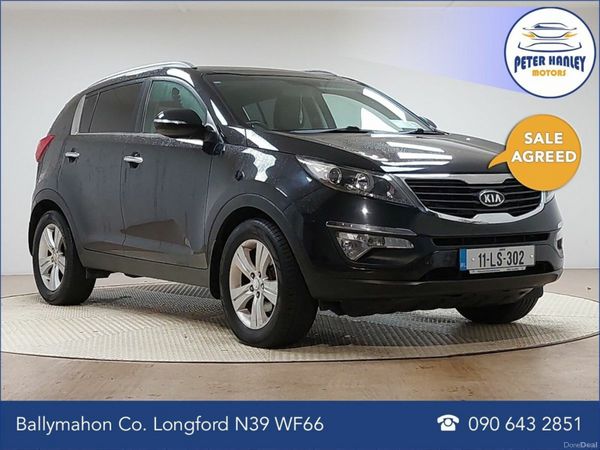 Kia Sportage SUV, Diesel, 2011, Black