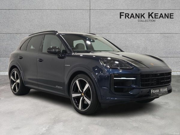 Porsche Cayenne SUV, Petrol Plug-in Hybrid, 2024, Blue