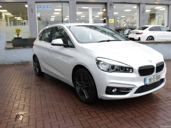 BMW 2-Series Estate, Petrol Plug-in Hybrid, 2016, White