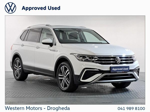Volkswagen Tiguan Allspace SUV, Diesel, 2022, White