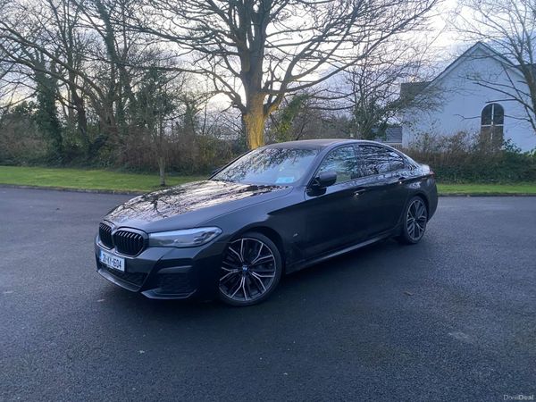 BMW 5-Series Saloon, Diesel, 2021, Black