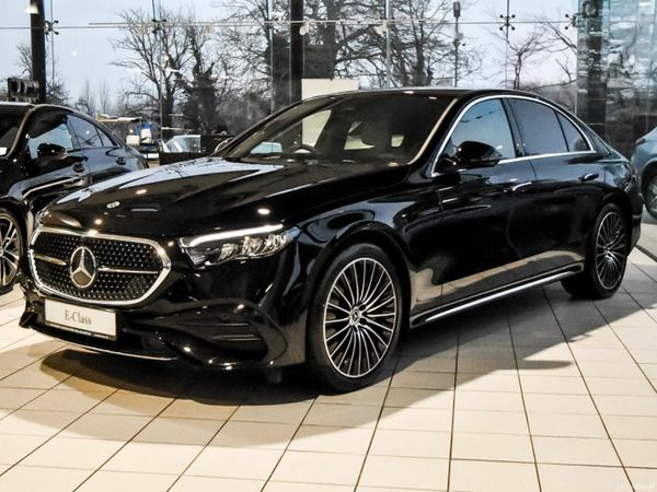 Mercedes-Benz E-Class Saloon, Diesel Plug-in Hybrid, 2026, Black