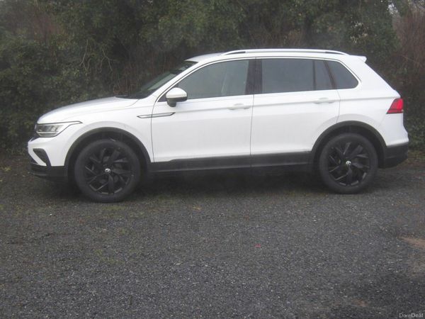 Volkswagen Tiguan SUV, Diesel, 2022, White