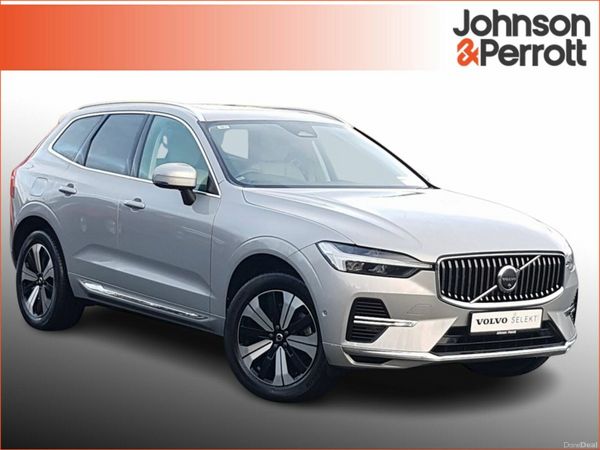 Volvo XC60 SUV, Petrol Plug-in Hybrid, 2023, Silver