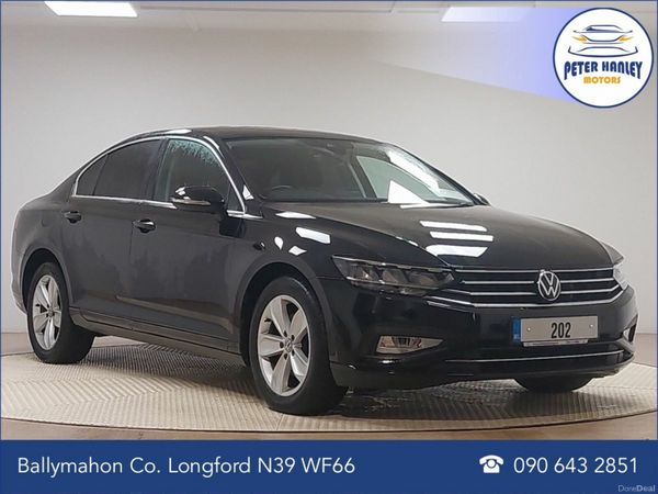 Volkswagen Passat Saloon, Diesel, 2020, Black
