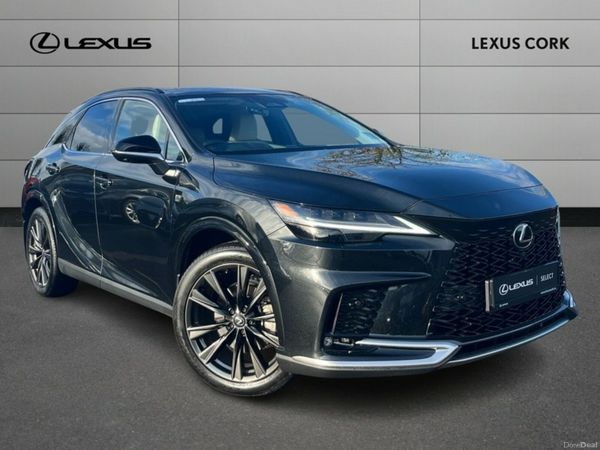 Lexus RX SUV, Petrol Plug-in Hybrid, 2025, Black
