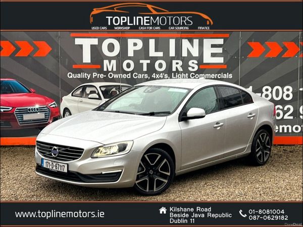 Volvo S60 Saloon, Diesel, 2017, Silver