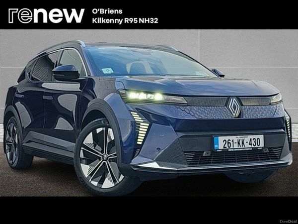 Renault Scenic MPV, Electric, 2026, Blue