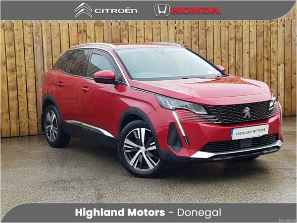 Peugeot 3008 MPV, Diesel, 2021, Red