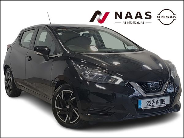 Nissan Micra Hatchback, Petrol, 2022, Black