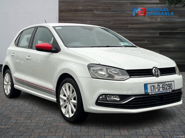 Volkswagen Polo Hatchback, Petrol, 2017, White