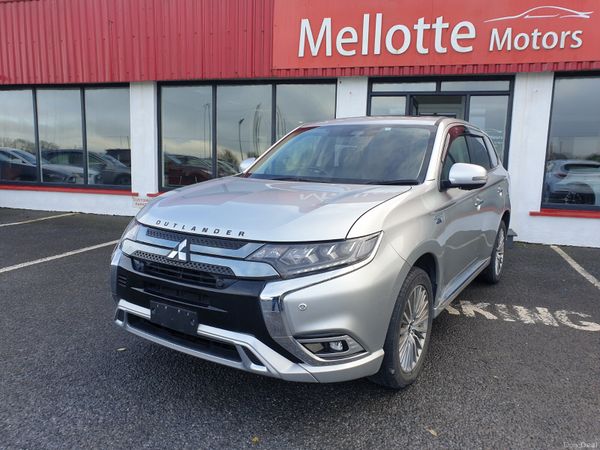 Mitsubishi Outlander SUV, Petrol Plug-in Hybrid, 2020, Silver