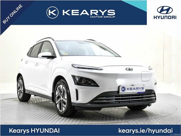 Hyundai KONA SUV, Electric, 2023, White