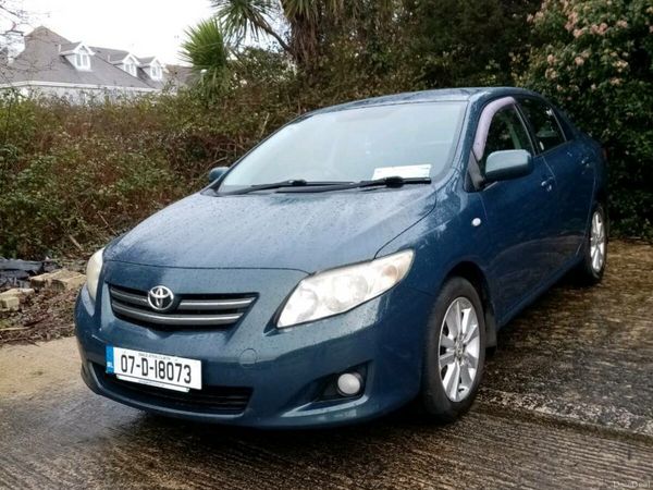 Toyota Corolla Saloon, Petrol, 2007, Blue