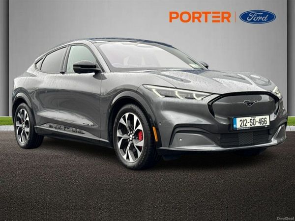 Ford Mustang Mach-E Hatchback, Electric, 2021, Grey