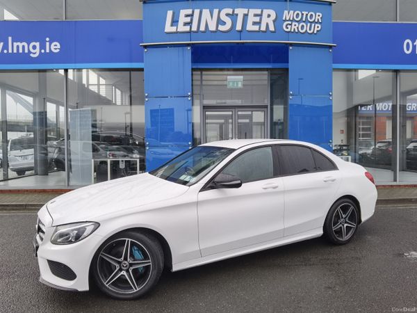 Mercedes-Benz C-Class Saloon, Petrol, 2018, White