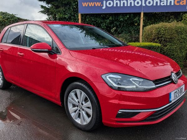 Volkswagen Golf Hatchback, Petrol, 2017, Red