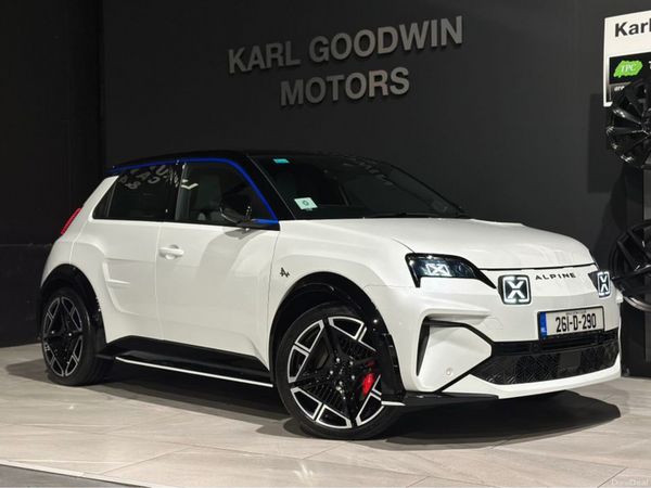 Alpine A290 Hatchback, Electric, 2026, White