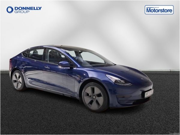 Tesla Model 3 Saloon, Electric, 2022, Blue