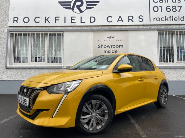 Peugeot 208 Hatchback, Electric, 2021, Yellow