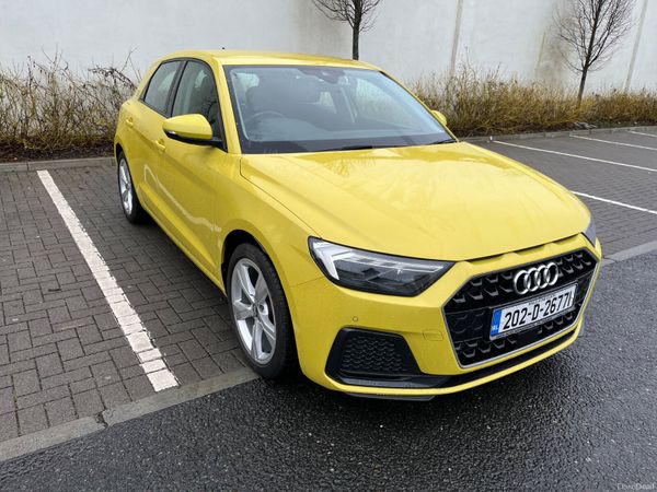 Audi A1 Hatchback, Petrol, 2020, Yellow