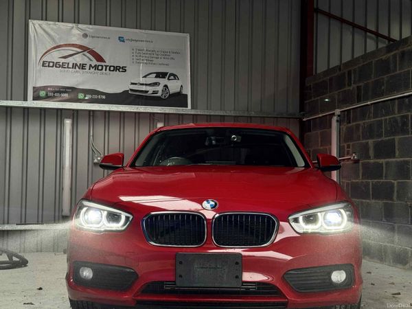 BMW 1-Series Hatchback, Petrol, 2015, Red