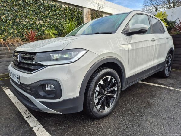 Volkswagen T-Cross SUV, Petrol, 2023, White
