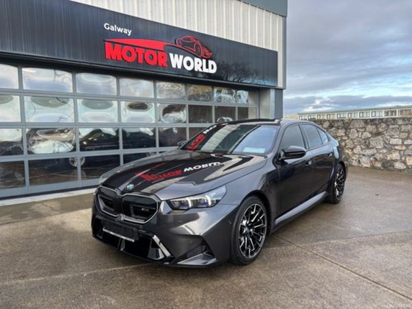 BMW 5-Series Saloon, Petrol Plug-in Hybrid, 2025, Grey