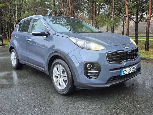 Kia Sportage SUV, Diesel, 2017, Blue